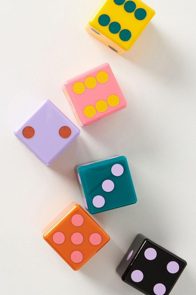 Edie Parker Jumbo Dice Set #1