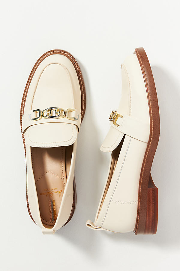 Sam Edelman Christy Loafers In White