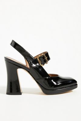 Shop Sam Edelman Jildie Mary Jane Heels In Black