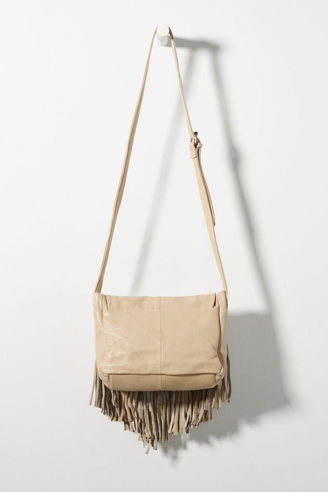 Fringed Leather Crossbody Bag #2