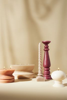 Fiorella Molded Wax Candle