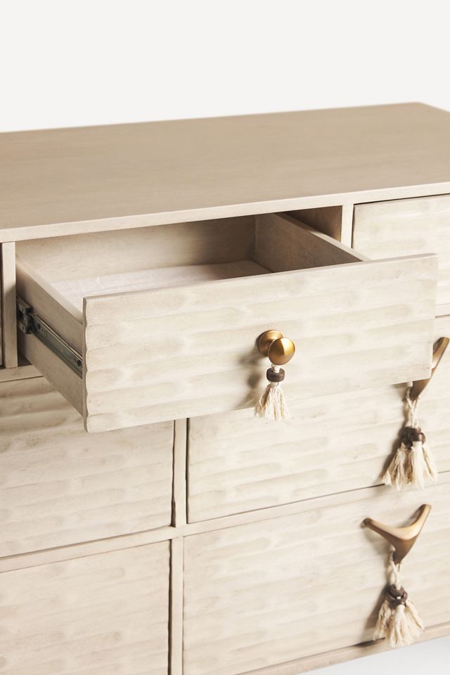 Zagora Tasseled Seven-Drawer Dresser | AnthroHome