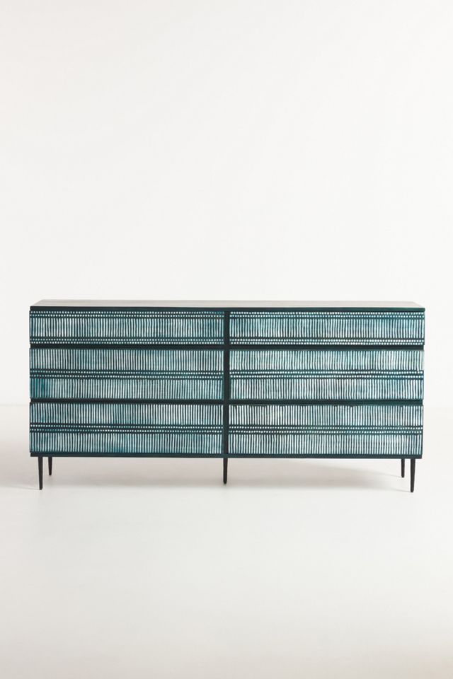 Larsen Inlay Six-Drawer Dresser #1