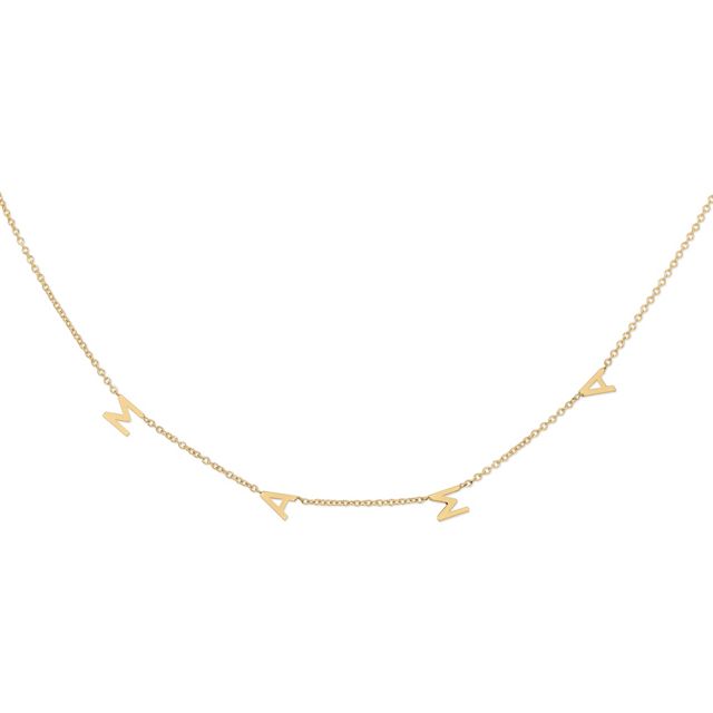 Heather Hawkins 14K Spaced Out Custom Necklace #3