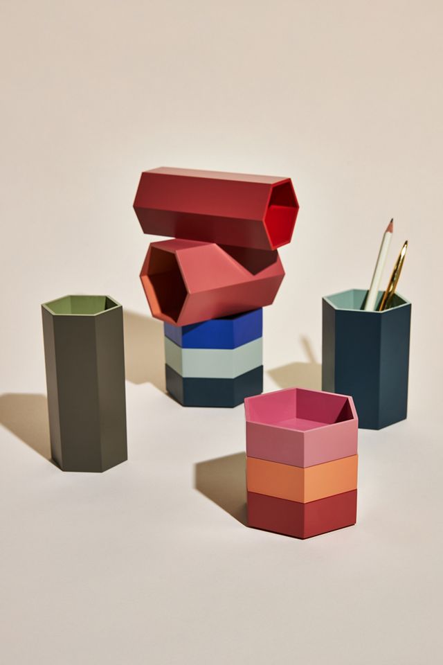 Geometric Stacking Trays, Set of 3 #2