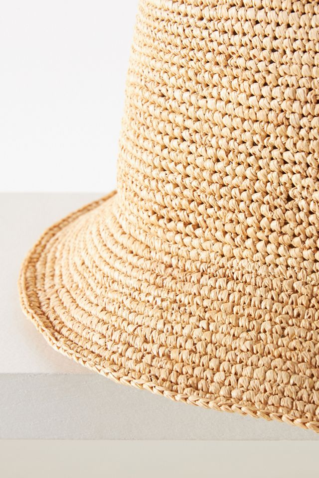 Woven Bucket Hat | Anthropologie display picture 1