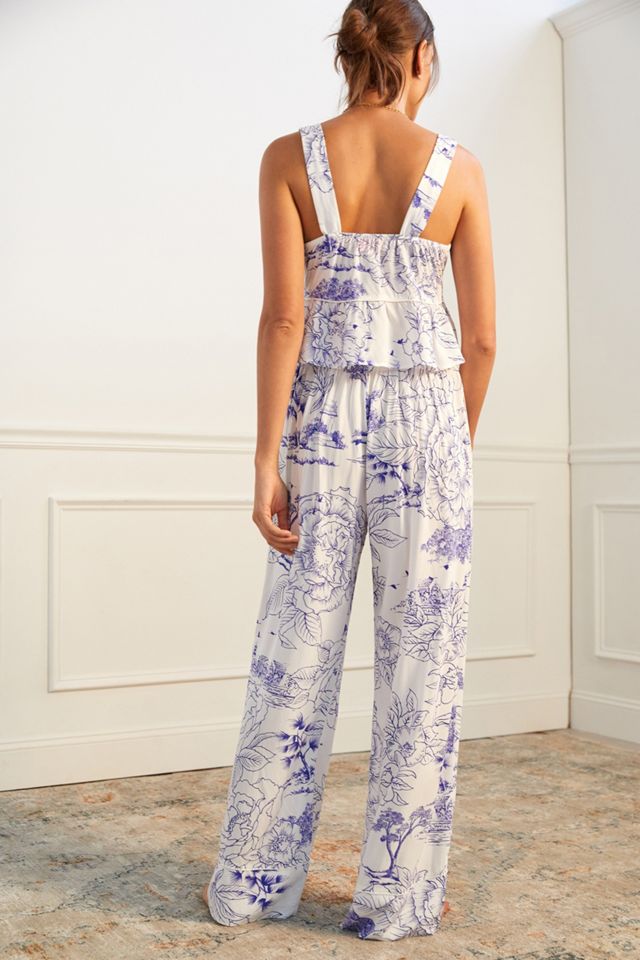 Maaji Toile Wide-Leg Pajama Set #2