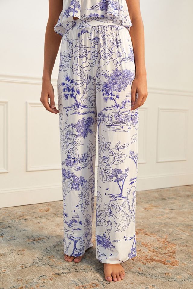 Maaji Toile Wide-Leg Pajama Set #3