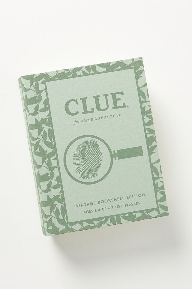 Vintage Bookshelf Edition Clue Game | Anthropologie