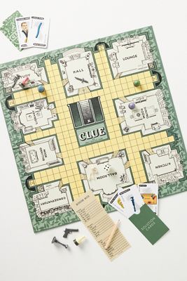 Vintage Bookshelf Edition Clue Game