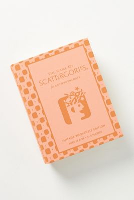 Vintage Bookshelf Edition Scattergories Game