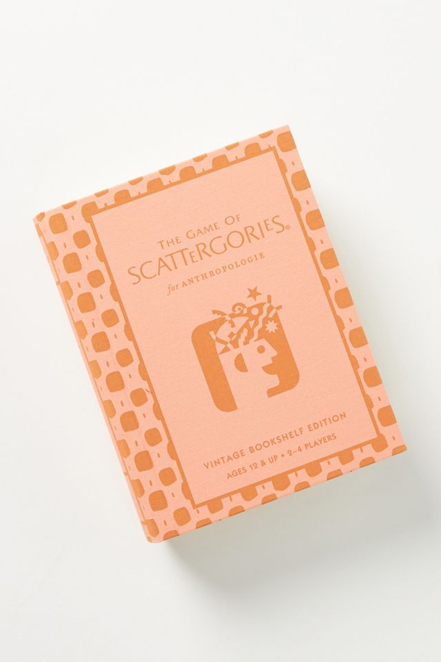 Vintage Bookshelf Edition Scattergories Game