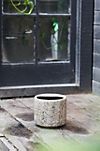 Textured Cylinder Ceramic Pot #3
