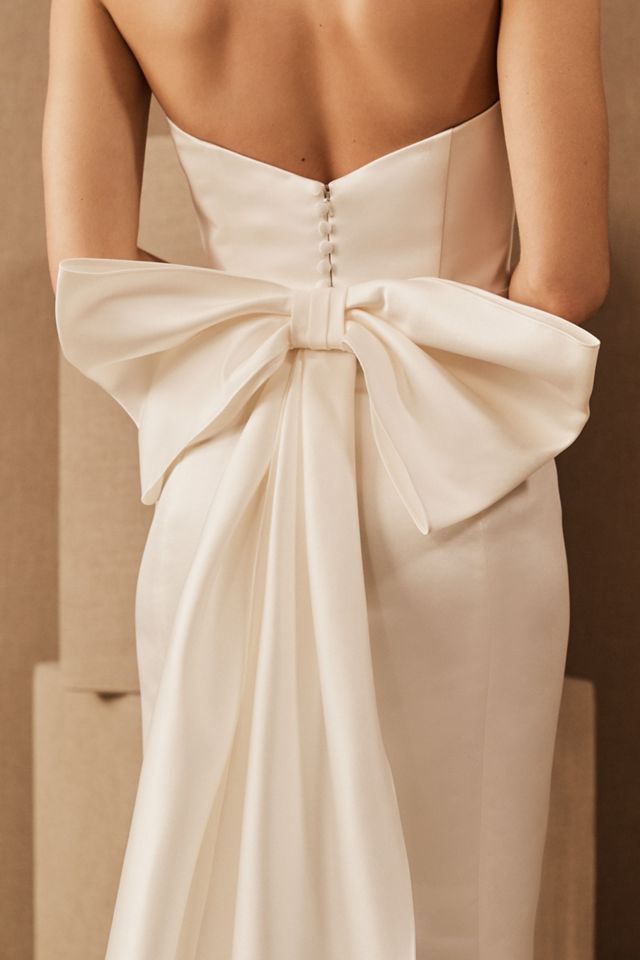 Amsale Willow Bow Dress #2