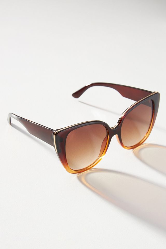 Ombre Cat-Eye Sunglasses #1