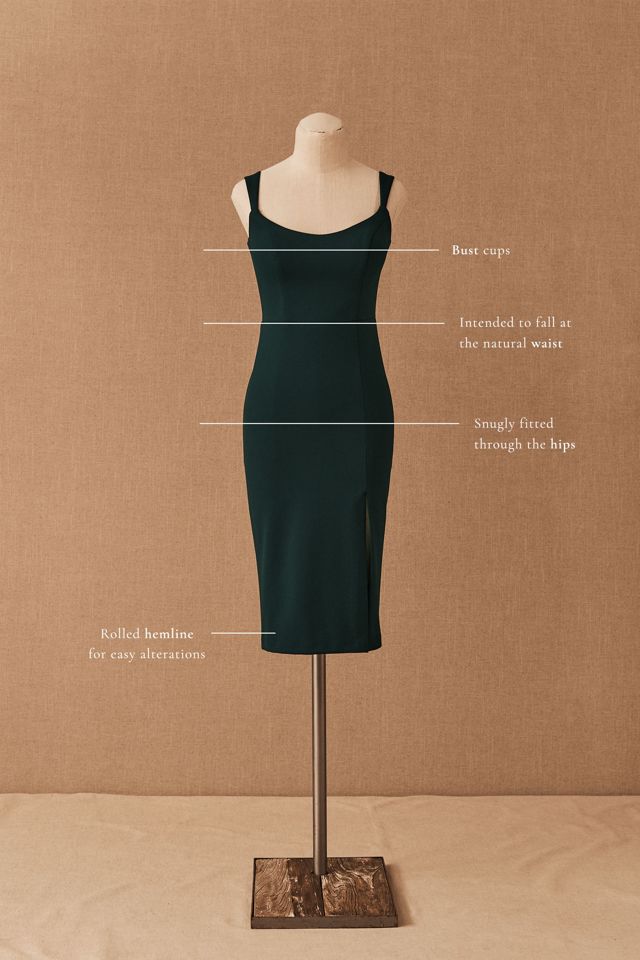 Ana Crepe Midi Dress #3