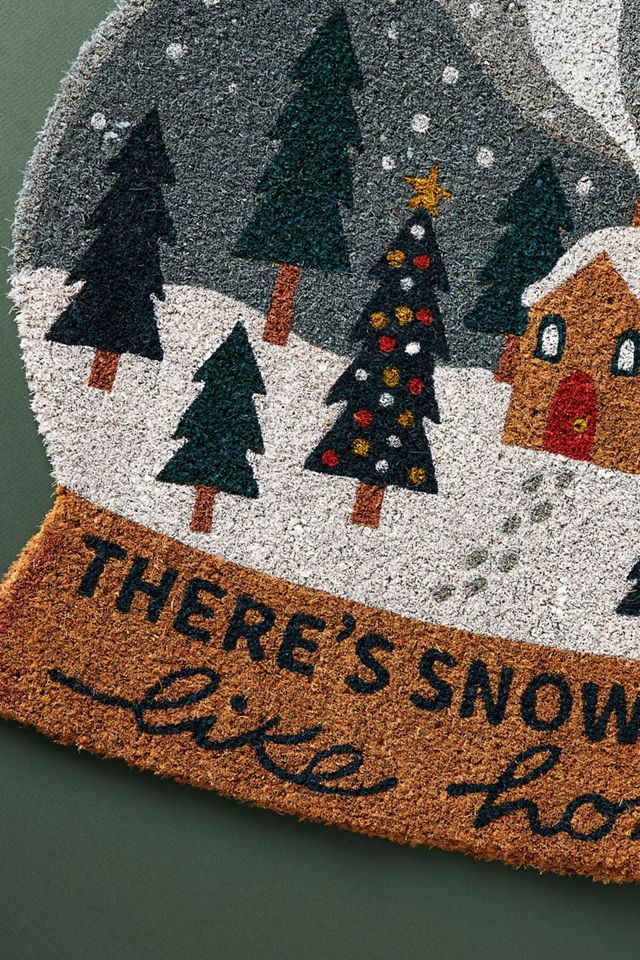 There's Snow Place Like Home Doormat #1