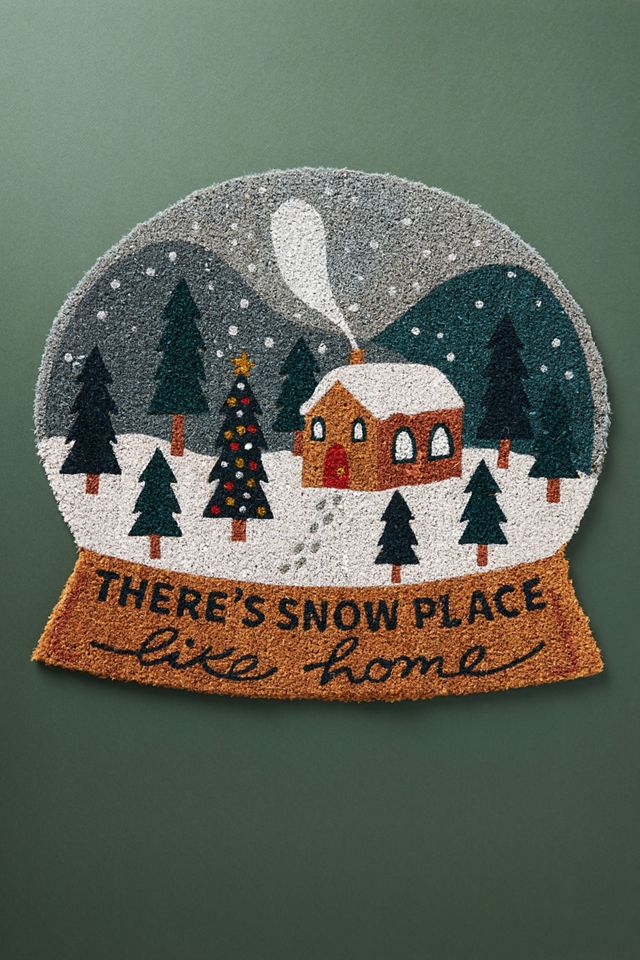 There's Snow Place Like Home Doormat