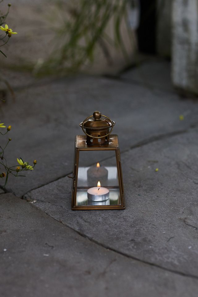Brass Pyramid Lantern #1