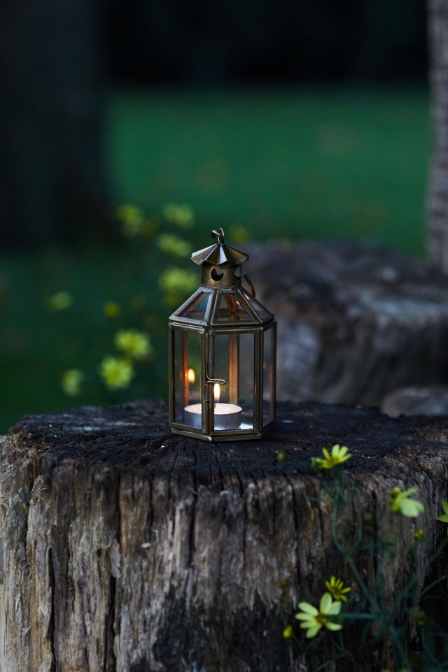 Brass Hexagon Lantern #3