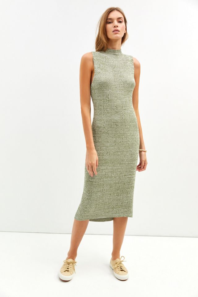 Daily Practice by Anthropologie Mock-Neck Midi Dress #2