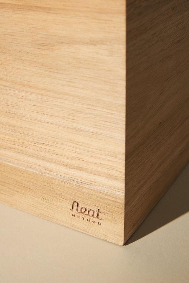 Neat Method Lined Acacia Bin #2