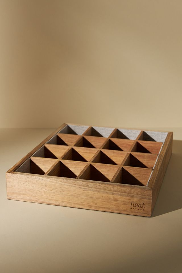 Neat Method Acacia Divider Tray #2