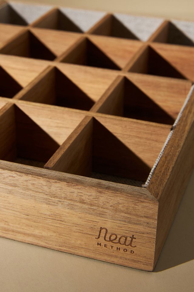 Neat Method Acacia Divider Tray #3