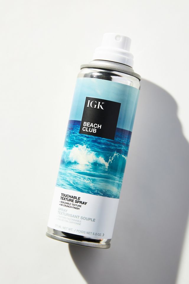 For Effortless Waves: IGK Beach Club Texture Spray