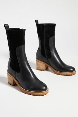 silent d brink heeled boots