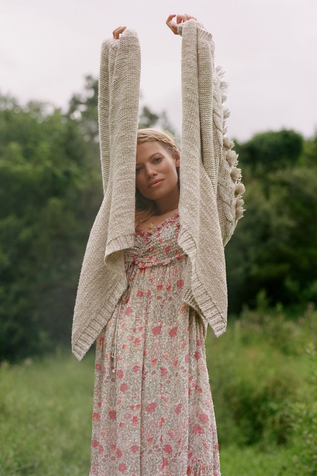 Braided-Sleeve Cardigan #3