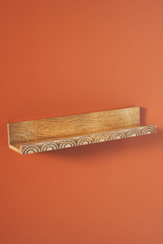 Ripiano in legno inciso Ripple #2