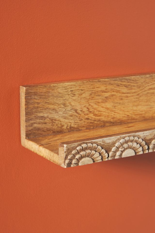 Ripiano in legno inciso Ripple #3