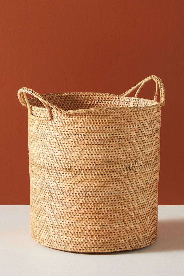 Loop Handle Woven Basket #4