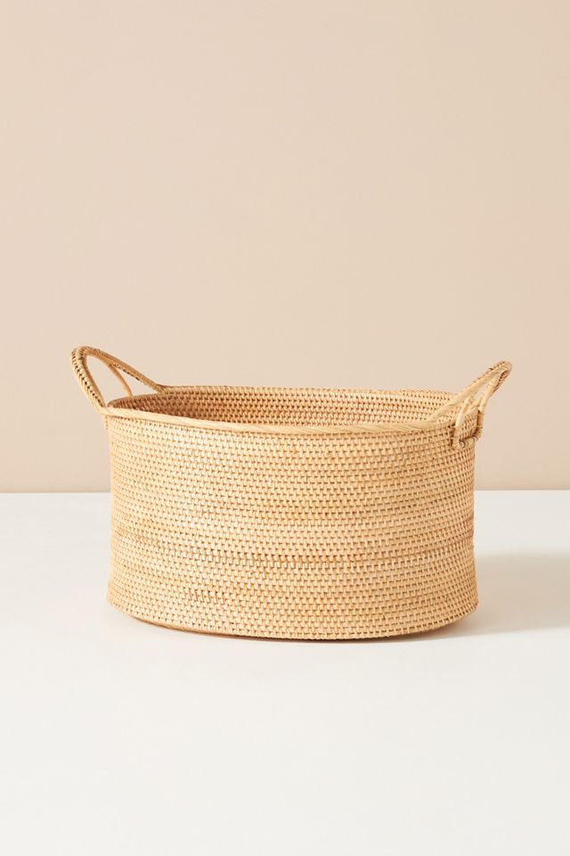 Loop Handle Woven Basket #1