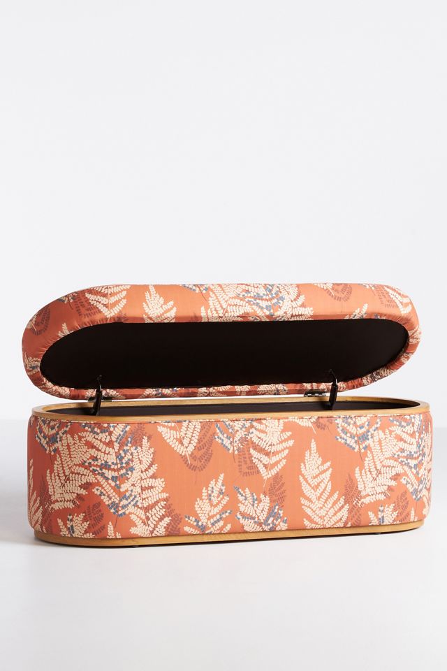 Floral Louise Storage Bench #3
