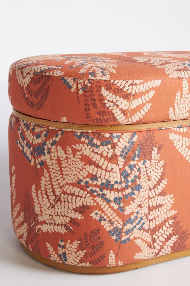 Floral Louise Storage Bench #4