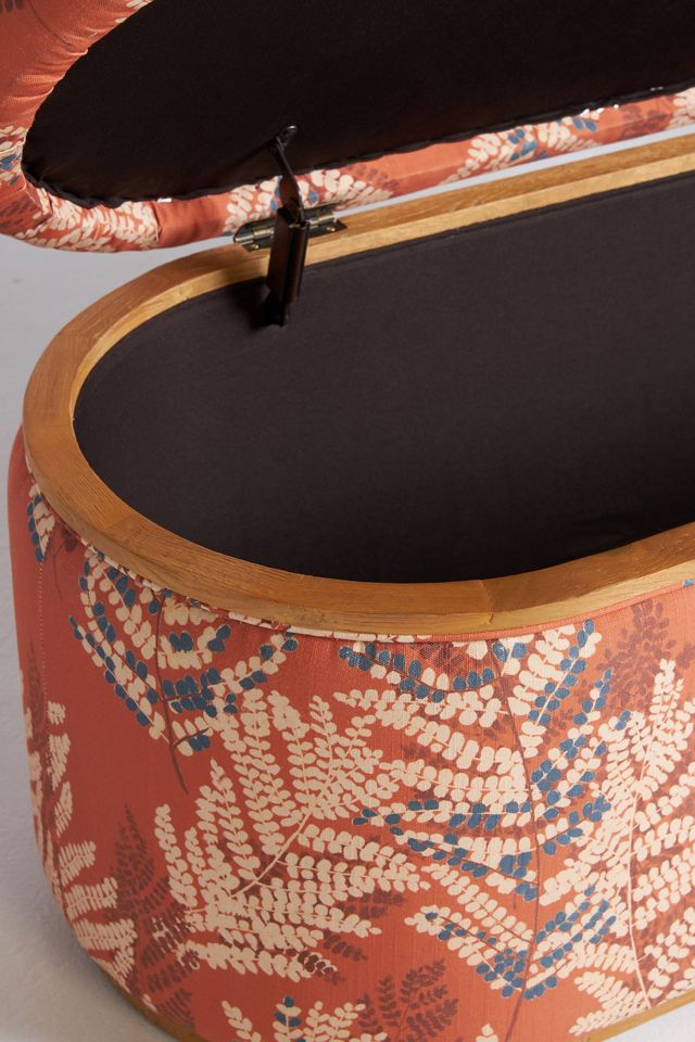 Floral Louise Storage Bench #5