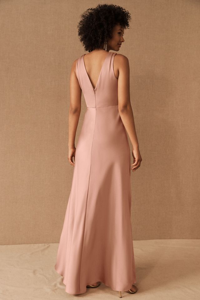 Beckett Satin Charmeuse Maxi Dress #1