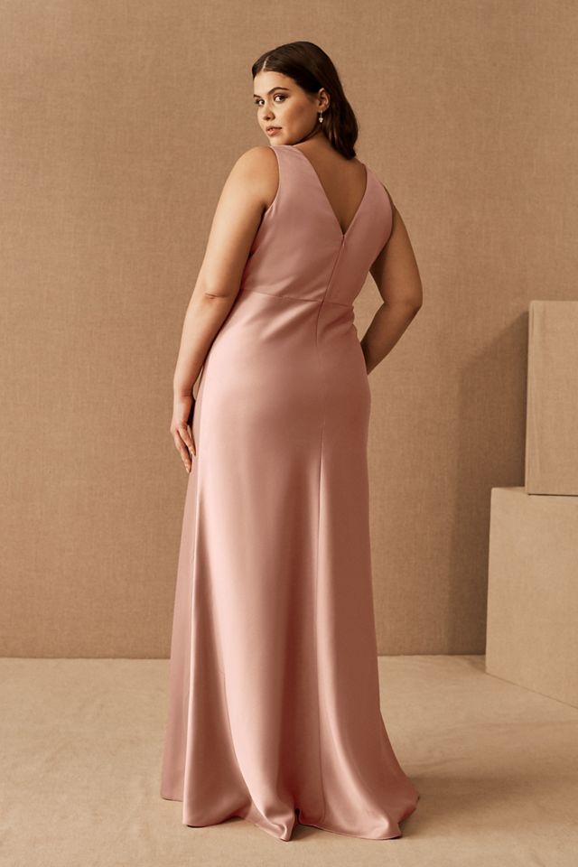 Beckett Satin Charmeuse Maxi Dress #5