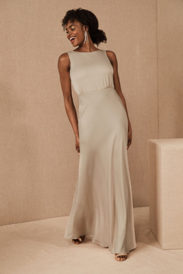 button down maxi dress long sleeve Petal and Pup Women's Caprice Long Sleeve Button Down Maxi Dress