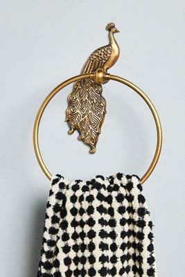 Ida Peacock Towel Ring