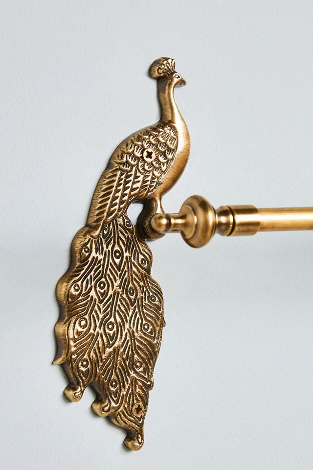 Ida Peacock Toilet Paper Holder | Unique Bathroom Decor