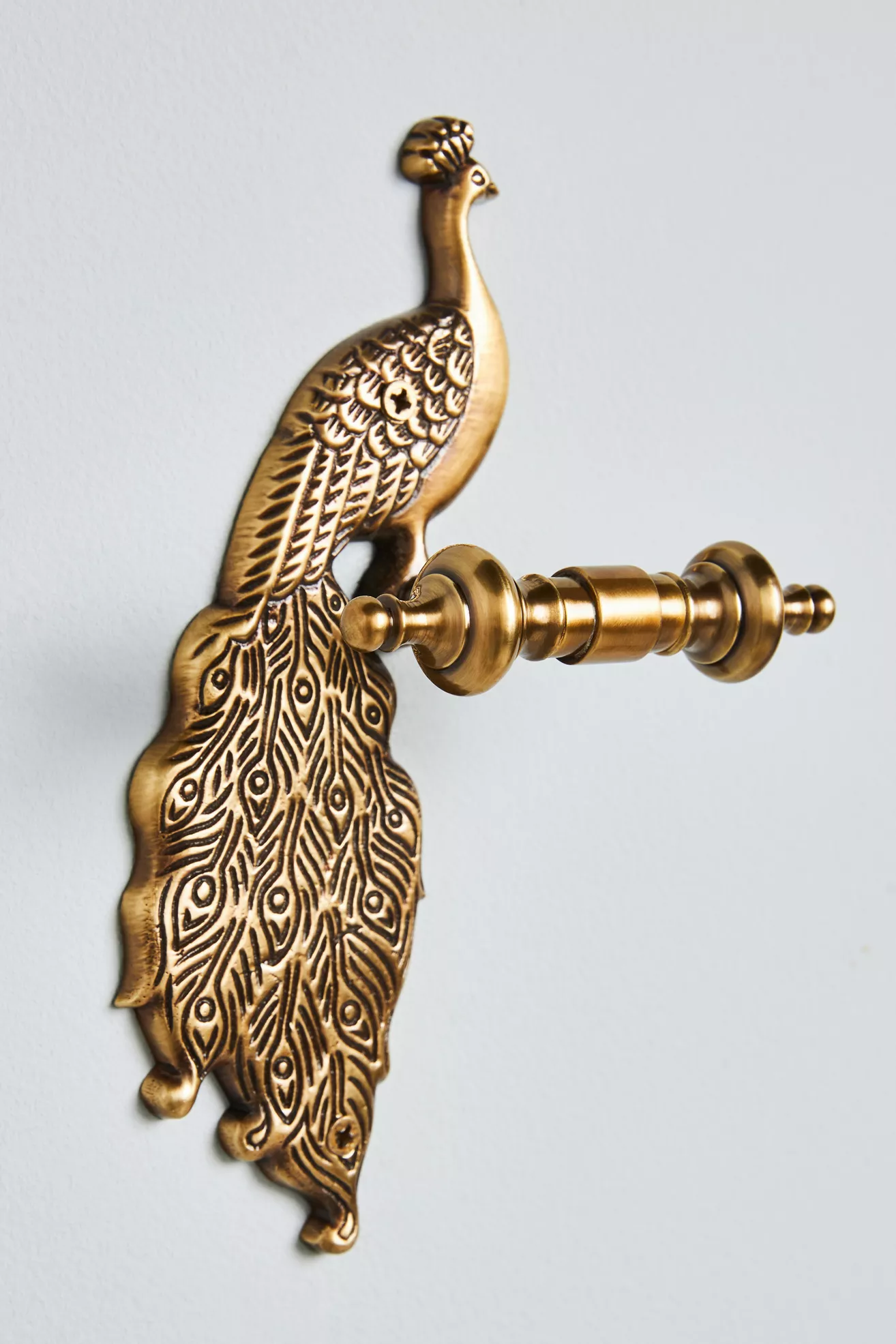 Ida Peacock Towel Hook - thumbnail 2