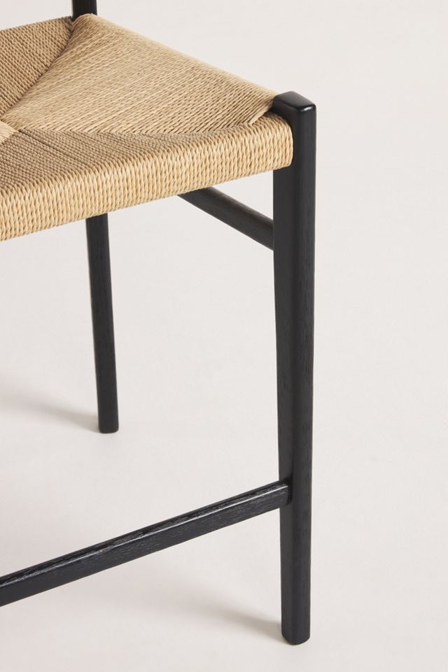 Oak Farmhouse Counter Stool #4