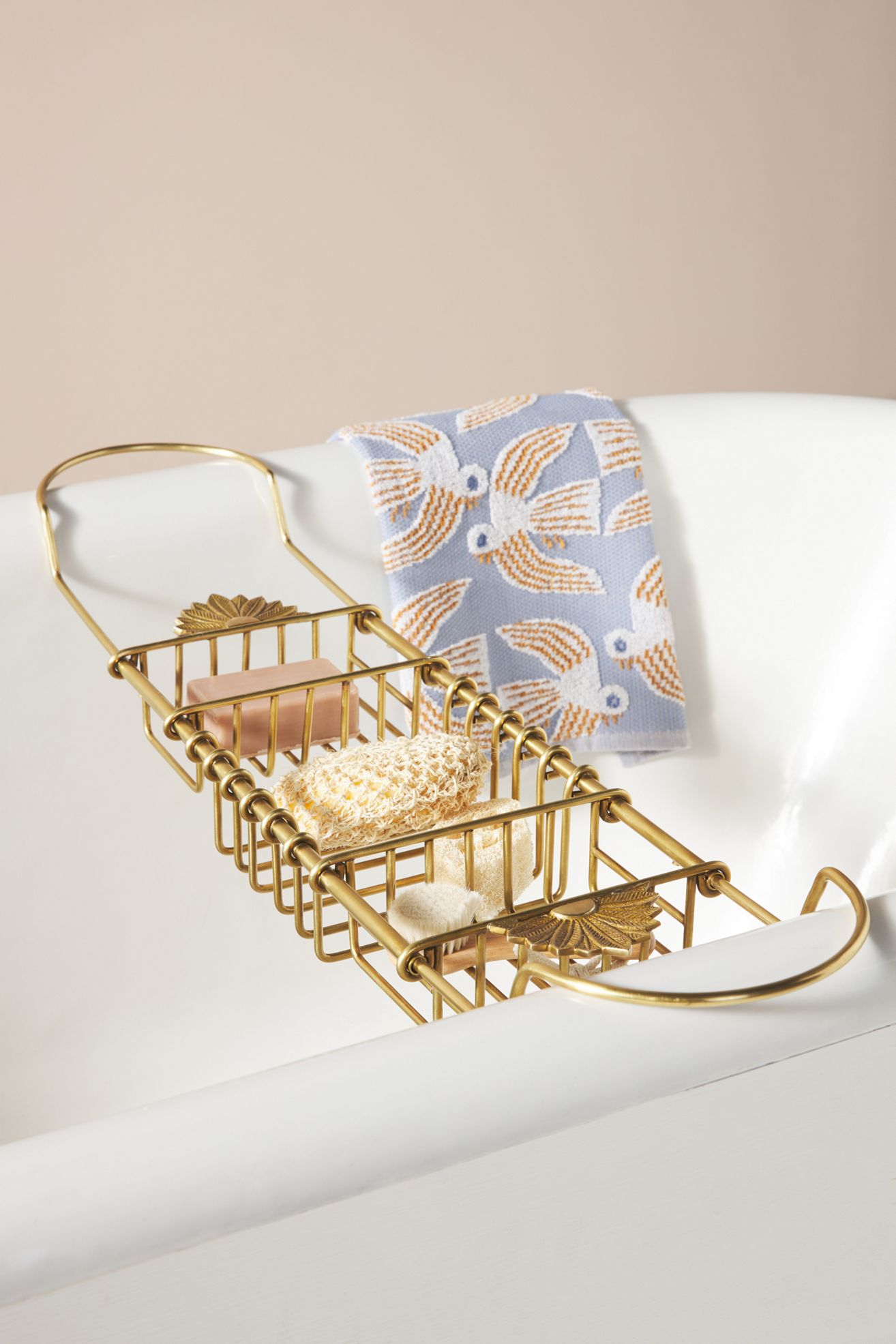 Demeter Bath Caddy - BRASS, One Size