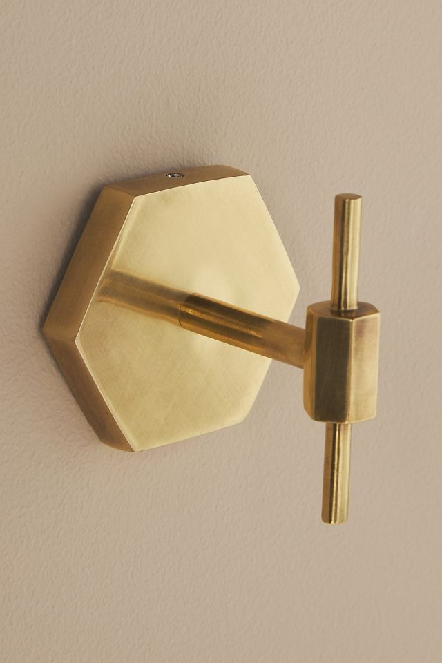 Hexagon discount wall hooks