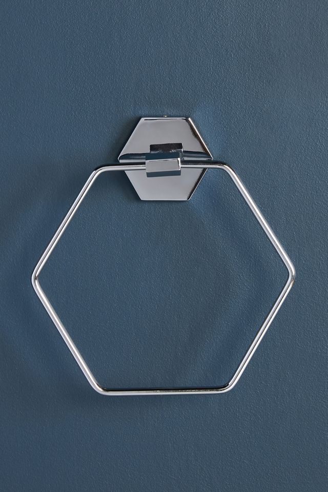 Hexagon Towel Ring AnthroLiving
