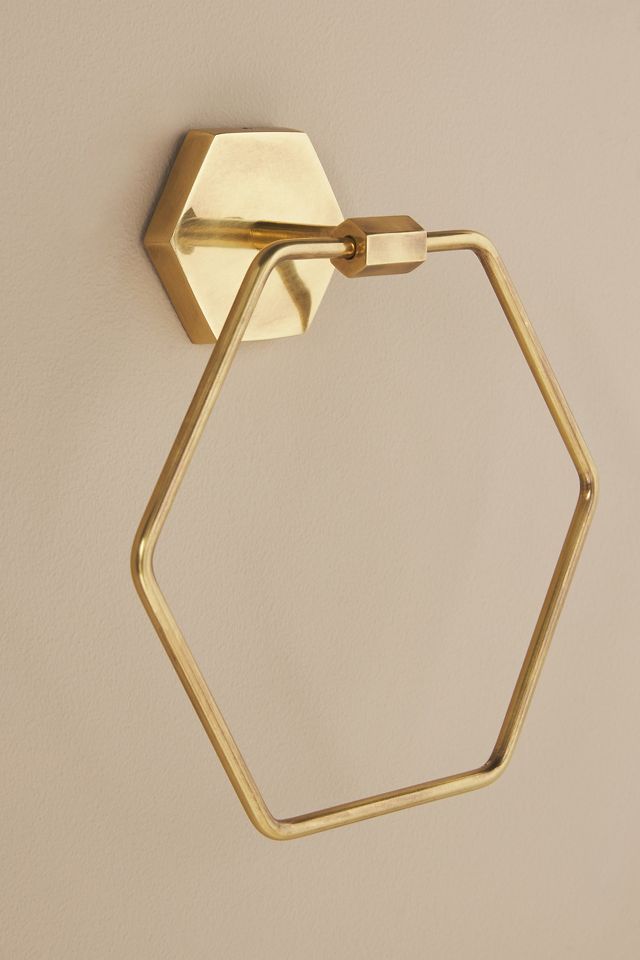 Hexagon Towel Ring