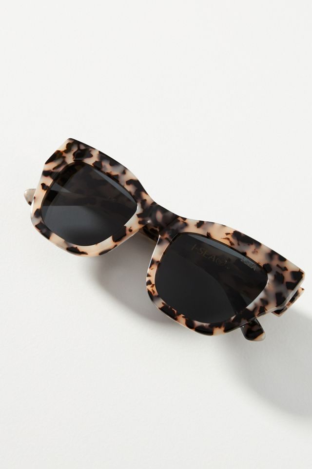 ANTHROPOLOGIE EYEKING BEVELED CATEYE SUNGLASSES in Tortoise NWT Fifth & Ninth Slim Cat-Eye Sunglasses | Anthropologie main image 3